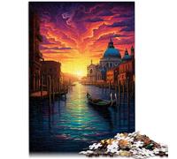 Puzzle per adulti 1000 pezzi Venezia Italia Puzzle educativo educativo 26x38cm Collezione Artisti Belle Arti per Adolescenti 14+