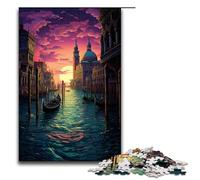 Puzzle per adulti 1000 pezzi Venezia Italia Puzzle Gioco Giocattoli Divertenti 75x50cm