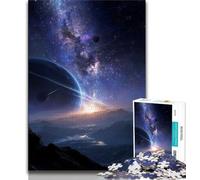 Puzzle per adulti 1000 pezzi Via Lattea Universo Galassia, aiuta il cervello a esercitare giocattoli avvincenti per coltivare la pazienza Decorazione perfetta 38x26cm