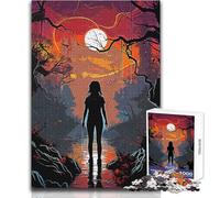 Puzzle per adulti, 1000 pezzi, viaggio antico, giocattolo, gioco intellettuale, decorazione per la casa, regali di Babbo Natale segreto, dimensioni 50x75cm