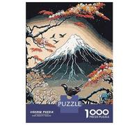 Puzzle Per Adulti 1000 Pezzi Vintage Mountain Japan Puzzle Per Adolescenti Giochi Rilassanti Un'opera D'arte Regali Unici Per Compleanno E Natale 52x38cm/1000pcs