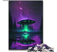 Puzzle per adulti, 1000 pezzi, Visitatore misterioso, puzzle da 1000 pezzi per adulti, ideale per il divertimento in famiglia, regalo perfetto per feste e compleanni (dimensioni 26x38cm)