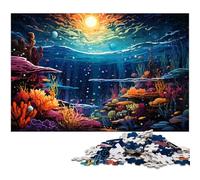 Puzzle per adulti 1000 pezzi Vita sottomarina Puzzle di precisione tagliato Ottimo regalo 1000 pezzi (75x50 cm)