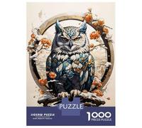 Puzzle Per Adulti 1000 Pezzi Winter Watchful Guardian Puzzle Rompicapo Gioco Difficile Regali Difficili Per Amici E Familiari 52x38cm/1000pcs