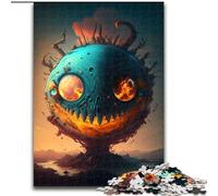Puzzle per adulti 1000 pianeti inquietanti in legno, per adolescenti dai 14 anni in su, decorazioni per la casa 50x75cm, decorazioni artistiche fai da te, regalo di compleanno perfetto