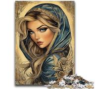 Puzzle per adulti 1000 principesse indiane gioco per famiglie antistress sfida difficile regali di Babbo Natale segreto 26x38cm