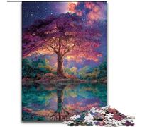Puzzle per adulti 1000 puzzle Albero della vita, giocattolo educativo intellettuale decomprimente, regalo di compleanno, regali dimensioni 50x75cm