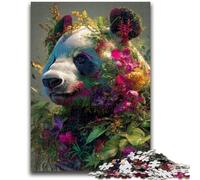 Puzzle per adulti 1000 puzzle animali panda arte giochi educativi decorazione della casa gioco educativo per compleanno, Natale 50x75cm