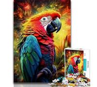 Puzzle per adulti 1000 puzzle animali uccelli pappagalli, gioco stimolante e gioco educativo per famiglie per compleanno, Natale 38X26CM