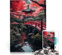 Puzzle per adulti 1000 puzzle Arte paesaggistica giapponese Fatto di carta,Adatto a partire dai 14 anni Giocattoli per la decorazione della casa Il miglior regalo per adulti e adolescenti。