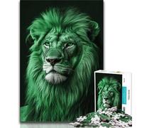 Puzzle per adulti 1000 puzzle Boss Lion in Suit per adolescenti giocattoli da gioco stimolanti decorazioni da parete regali unici per compleanno e Natale 38x26cm