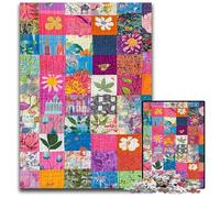 Puzzle per adulti 1000 puzzle collage di fiori antistress, un'opera d'arte per bambini dai 14 anni in su, 50x75cm