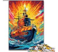 Puzzle per adulti 1000 puzzle colorati di sottomarini, dimensioni: 38x26cm, per adolescenti e famiglie, decorazioni fai da te perfette e sfide stimolanti