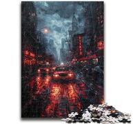 Puzzle per adulti 1000 puzzle colorati New York aiutano il cervello ad allenarsi giocattoli avvincenti per coltivare la pazienza decorazione perfetta 26x38cm