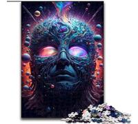 Puzzle per adulti 1000 puzzle con il volto di un dio per adulti, dimensioni 50x75cm, rompicapo impegnativo per adolescenti, divertente serata di giochi in famiglia