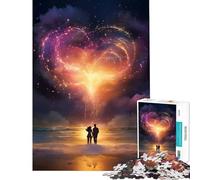 Puzzle per adulti 1000 puzzle Coppia Amore Paesaggio Sfida di intelligenza Giocattolo avvincente Gioco pratico Un'opera d'arte Idee regalo (Dimensioni 50x75cm)