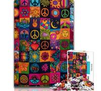 Puzzle per adulti 1000 puzzle Cose psichedeliche, gioco educativo per famiglie, decorazione da parete, regali unici per compleanno e Natale 38x26cm