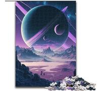 Puzzle per adulti 1000 puzzle dei pianeti dell'universo per adulti dimensioni 50x75cm rompicapo impegnativo per adolescenti, divertente serata di giochi in famiglia