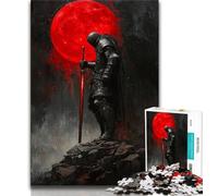 Puzzle per adulti 1000 puzzle del cavaliere solitario per adulti, per giochi educativi, giocattoli, offerte regalo per tutta la famiglia (dimensioni 75x50cm)