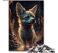 Puzzle per adulti 1000 puzzle di finzione sul cane Chihuahua per adulti dimensioni 50x75cm Rompicapo impegnativo per adolescenti, divertente serata di giochi in famiglia