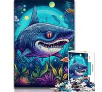 Puzzle per adulti 1000 puzzle di mostri floreali profondi per adolescenti gioco impegnativo per tutti per donne regali per uomini 75x50cm