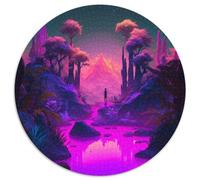 Puzzle per adulti 1000 puzzle difficili della Valle Oscura per adulti, attività da fare a casa per feste, compleanni e serate di giochi in famiglia (67,5x67,5 cm)
