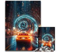 Puzzle per adulti 1000 puzzle fantastici giochi di puzzle di auto sportive, giocattoli regalo, migliora l'amore tra coppie per età 14+ 26X38CM