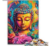 Puzzle per adulti 1000 puzzle fantasy Buddha, puzzle difficili, sfida impossibile, giocattolo per adolescenti (dimensioni 50x75cm)