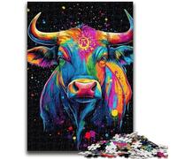 Puzzle per adulti 1000 puzzle fantasy Buffalo per adolescenti, educativi e di apprendimento, ideali come regalo per tutta la famiglia, 50x75cm