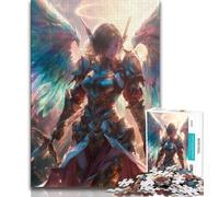 Puzzle per adulti 1000 puzzle fantasy di donne guerriere per adolescenti gioco impegnativo per tutti per donne regali per uomini 38x26cm