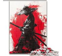 Puzzle per adulti 1000 puzzle giapponese Ninja Warrior, antistress Staycation Kill Time Enhance Love between Couples 38 x 26 cm