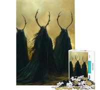 Puzzle per adulti 1000 puzzle I tre druidi erranti Sfida per l'intelligenza Giocattolo avvincente Gioco interattivo Un'opera d'arte Idee regalo (Dimensioni 38x52cm)