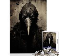 Puzzle per adulti 1000 puzzle Il Dottore della Peste Giocattolo educativo Regalo di compleanno Gioco impossibile con poster abbinato e foglio di quiz Dimensioni 38x26cm