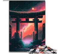 Puzzle per adulti 1000 puzzle impegnativi "Gate to The Beyond" dimensioni 50x75cm perfetti come regali di compleanno, Natale e Halloween