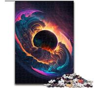 Puzzle per adulti 1000 puzzle impossibili astratti di buchi neri per adulti dimensioni 50x75cm rompicapo impegnativo per adolescenti, gioco interattivo divertente per tutta la famiglia
