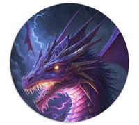 Puzzle per adulti 1000 puzzle in cartone raffiguranti draghi misteriosi, regalo perfetto per compleanni, Natale, Halloween, Ringraziamento, Pasqua (67,5x67,5cm)