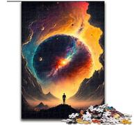 Puzzle per adulti 1000 puzzle in legno Sunset Fantasy, stimolanti e divertenti, attività per famiglie (dimensioni 50x75cm)