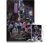 Puzzle per adulti 1000 puzzle Kathmandu Giochi educativi Vacanze a casa Passa il tempo Regali di compleanno Dimensioni 38x52cm