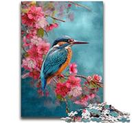 Puzzle per adulti 1000 puzzle Martin pescatore, giochi educativi, decorazione per la casa, ideale come regalo per tutta la famiglia, 26x38cm