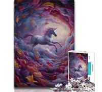 Puzzle per adulti 1000 puzzle misteriosi di unicorni regali di gioco stimolanti ideali come regalo per tutta la famiglia 38x26cm