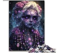 Puzzle per adulti 1000 puzzle Mystical Spirit Girl, adolescenti, coppie e amici per compleanni e Natale dimensioni 50x75cm