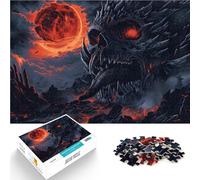 Puzzle per adulti 1000 puzzle Nell'oscurità Fatto di legno，per 14+ Vacanze a casa: ammazzare il tempo Regali unici per compleanno e Natale。misurare：50x75cm/19.68x29.52pollice