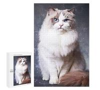 Puzzle per adulti 1000 puzzle New Cat Atwork per adulti - giochi relax, decorazione da parete, regali per amici e parenti, 1000 pezzi