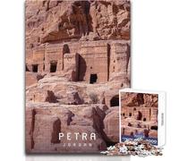 Puzzle per adulti 1000 puzzle Petra La città perduta Gioco stimolante Giocattoli educativi per l'apprendimento Opera d'arte Regalo Dimensioni 38x52cm