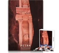 Puzzle per adulti 1000 puzzle Petra La città perduta Gioco stimolante Giocattoli educativi per l'apprendimento Opera d'arte Regalo Dimensioni 50x75cm