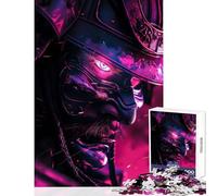 Puzzle per adulti 1000 puzzle Samurai non morti Giocattolo educativo Regalo per compleanni Giochi educativi Allena il tuo cervello e le tue mani Dimensioni 38x52cm