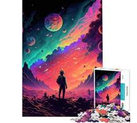 Puzzle per adulti 1000 Puzzle Spazio Cielo Limite Difficile e Sfida Corsa di Velocità Manuale Giocattolo Decorazione da Parete per E 14 Anni e oltre (50x75cm)
