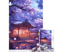 Puzzle per adulti 1000 puzzle Tempio del crepuscolo Decorazione per la casa Giocattoli Regali di compleanno Giochi educativi Allena il tuo cervello e le tue mani dimensioni 50x75cm