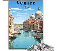 Puzzle per adulti 1000 puzzle Venezia Italia Viaggio Gioco stimolante e gioco per famiglie Ideale come regalo per tutta la famiglia (26x38cm) 1000 pezzi