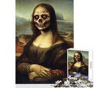 Puzzle per adulti 1000 puzzle Zombie Mona Lisa Decorazione per la casa Giocattoli Regali di compleanno Giochi educativi Allena il tuo cervello e le tue mani dimensioni 38x52cm